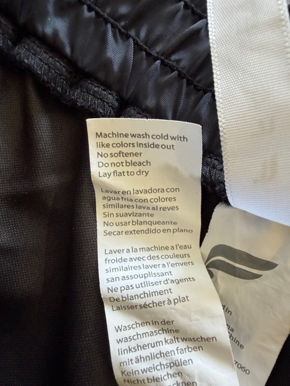 Fabletics Black Vegan Leather High-Waisted Short - Picture 8 of 8